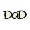 thumbnail image 2 of DOLITY Dad Creative Photo Frame Desktop Decoration standing Photo Frame for Bedroom Black, 2 of 9