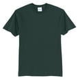 thumbnail image 5 of Mens Core Blend Cotton/Polyester Tee Shirt Dark Green L, 5 of 6
