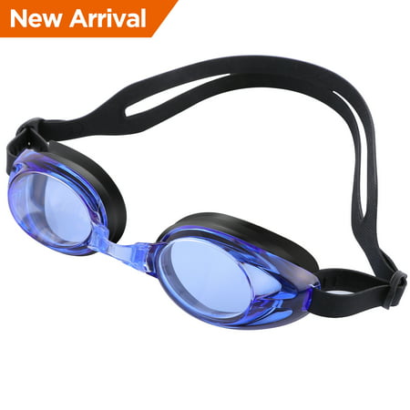 IPOW Swimming Goggles, Swim Goggles Glasses Waterproof Anti Fog UV Protection Swimming Goggles for Adults Men Women Kids Girls Boys Children