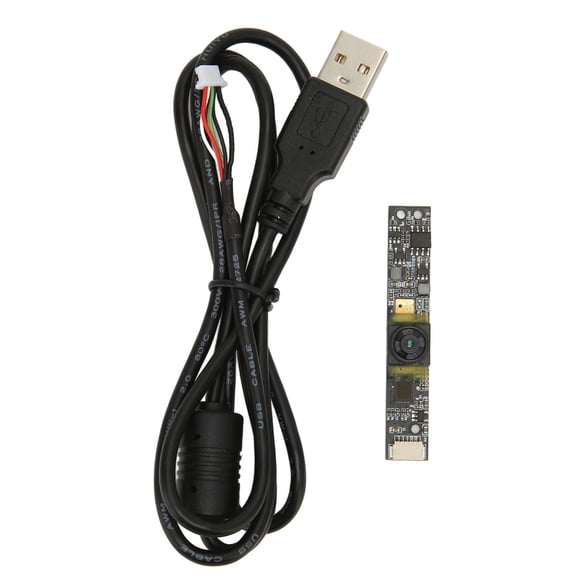 DEWIN 2MP Mini Camera Board HD 1080P 60fps Drive Free Ultrathin PCB Compact USB Camera Module with Microphone for Computer