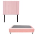 thumbnail image 1 of Box Base Cama Individual + Cabecera Argos Rosa Dicasa  Argos Pink, 1 of 8