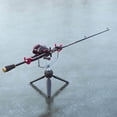thumbnail image 4 of facefd Triangle Ice Fishing Rod Bracket Triangle Bracket Winter Rod Holder U shape, 4 of 9
