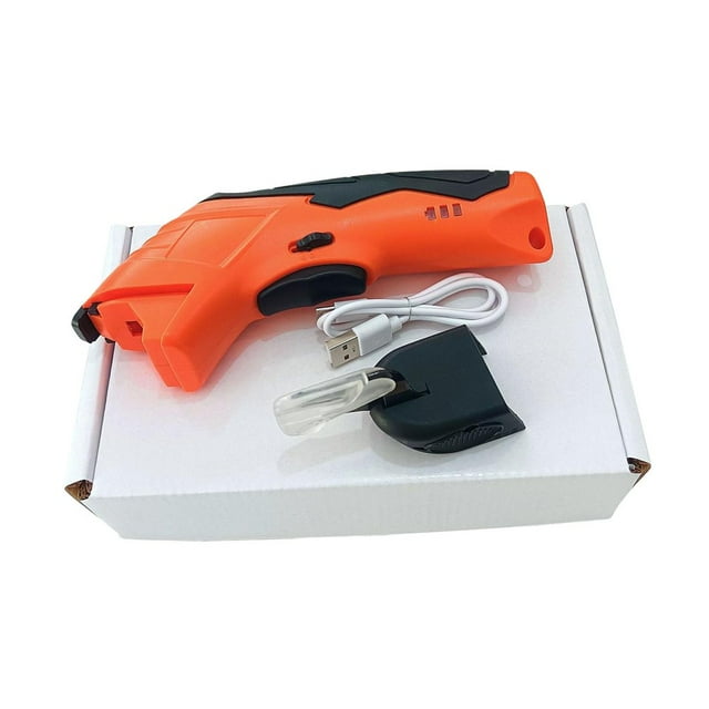 HLONK Electric Scissors Cordless Cardboard Cutter for Crafting Scrapbooking Fabric Paper Box 1 Blade