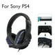 thumbnail image 1 of Gaming Headset 3.5mm Over Ear Headphone Microphone For Playststion, 1 of 5