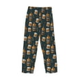 thumbnail image 6 of Balery Cigar print Men's Pajama Pants,Ultra Lightweight Pjs,Lounge Pant-Small, 6 of 9