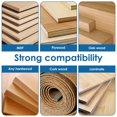 thumbnail image 4 of MesaSe Spiral Flush Trim Router Bit 1/2inch Shank Solid Carbide Compression Router Bits for Wood Trimming, 4 of 8
