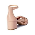 thumbnail image 3 of Time and Tru Women’s Braided Low Block Heel Sandals, 3 of 6