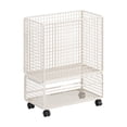 thumbnail image 2 of Siruishop Étagère de Rangement pour Tapis avec Roues pour Sports Intérieurs Extérieurs Bandes de Résistance Blanc, 2 of 8