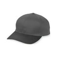 thumbnail image 2 of Augusta 6206 Six-Panel Cotton Twill Low-Profile Cap - Youth - Black, 2 of 2