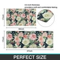 thumbnail image 7 of Pioneer Flower Floral Print Pattern Kitchen Rugs Sets Of 2,Anti Fatigue Kitchen Mat Rugs Non Slip Washable,Decorative Kitchen Floor Mats for Kitchen,Sink,Laundry,17"x30"+17"x47", 7 of 7