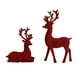 thumbnail image 2 of Luxury Resin Deer Ornaments Christmas Decor for Living Room TV Cabinet Wine Cabinet Home Decorations Holiday Gift Decor, 2 of 6