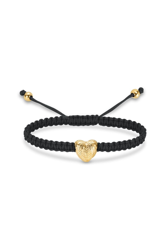 Heart Urn Locket Adjustable Braided Rope Bracelet Memorial Cremation Jewelry for Ashes Holder Funeral Urn Bracelet for Ashes