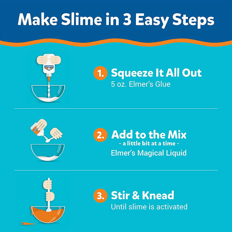 Elmer's elmer's all-star slime kit, includes liquid glue, slime