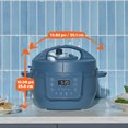 thumbnail image 2 of Instant Pot 4Qt RIO Chef Mini 5-in-1 Multi-Cooker, Pressure Cook, Slow Cooker, Cook Rice, Sauté and Keep Warm, Daydream, 4 Quarts, 2 of 8