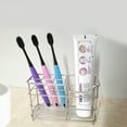 thumbnail image 6 of GOOHOCHY  Toothbrush Storage Holder Stainless Steel Toothpaste UV Silver, 6 of 8