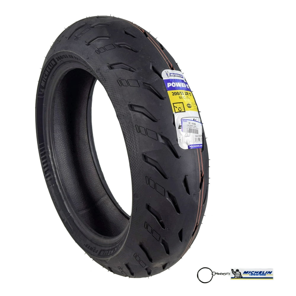 Michelin Pilot Power 5 200/55ZR17 78W Rear Radial Motorcycle Tire with