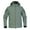 Green, variant on BADHUB Men's Softshell Jacket with Hood Fleece Lined Windbreaker Lightweight Waterproof Jackets for Travel Hiking Solid Color Outdoor Softshell Winter Clearance