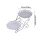 thumbnail image 3 of Soporte de tres niveles para bandejas de servir | Exhibidor de frutas y postres en niveles | Ideal para cupcakes, aperitivos y snacks, 3 of 9