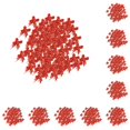 thumbnail image 1 of Ounissouiy 200 piezas, cesta de flores para regalo, estilo de hilo dorado con cinta, accesorio de aniversario, decoración de San Valentín borde de oro rojo 10Conjunto, 1 of 6