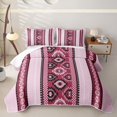 thumbnail image 2 of Erosebridal Southwestern Aztec Twin Quilt Set for Women Men, Vintage Fashion Abstract Twin Coverlet Set, 2pcs, 2 of 7