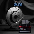 thumbnail image 2 of R1 Concepts Rear Brakes and Rotors Kit |Rear Brake Pads| Brake Rotors and Pads| Optimum OEp Brake Pads and Rotors | WHUN1-80010, 2 of 5