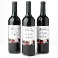 thumbnail image 4 of Etiqueta de vino de boda personalizada, recuerdo floral, logotipo personalizado, suministros para fiesta de boda., 4 of 5