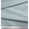 thumbnail image 3 of Soimoi Crepe Silk Fabric Geometric Small Printed Fabric 1 Yard 42 Inch Wide, 3 of 3