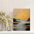 thumbnail image 2 of Qisvanset Abstract Landscape Canvas Wall Art Print 15.75x11.81 Inches, 2 of 8