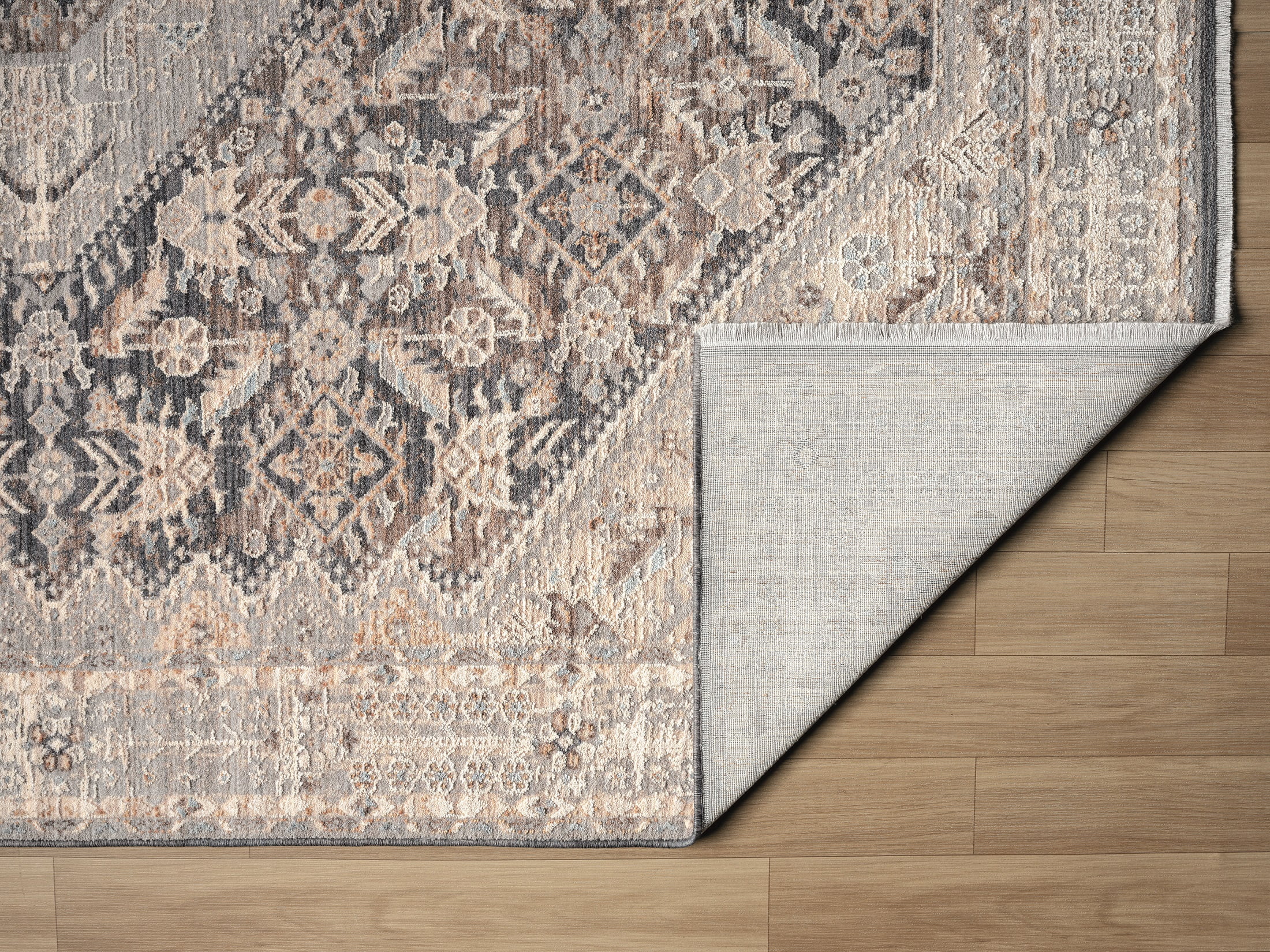 United Weavers Utopia Eugene Oriental Border Area Rug, Brown, 9'10" x 13'2"