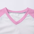 thumbnail image 4 of Dyfzdhu Baseball Shirts Women Loose Fit Mom T Shirt Heart Graphic Tee Funny Short Sleeve Tops Summer T Shirt Pink, 4 of 8
