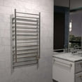 thumbnail image 3 of Amba RWHL-SSB Radiant 23-5/8"W X 43"H 120 V Plug-In/Hardwired Stainless Steel Towel Warmer, 3 of 11