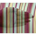 thumbnail image 3 of oneOone Viscose Chiffon Fabric Multicolor Stripe Decor Fabric Printed BTY 42 Inch Wide, 3 of 3