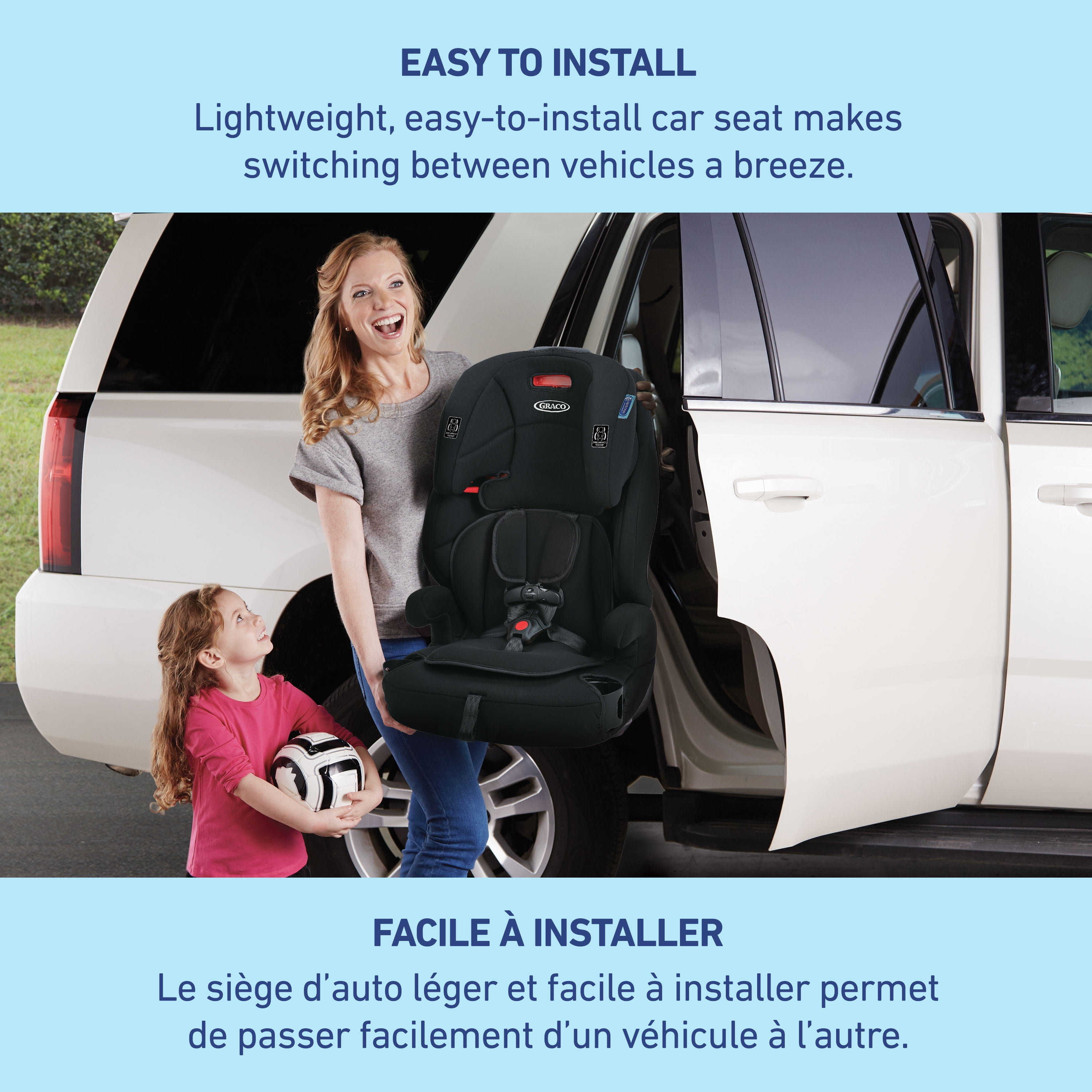 Graco Tranzitions 3-in-1 Harness Booster Seat | 10-45 kg (22-100 lb) | Harness/Highback/Backless Booster Car Seat