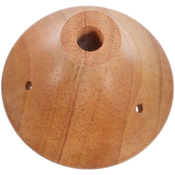 Bulb Socket Wooden Light Socket Lamp Making Kit Lamp Knob Replacement Holder