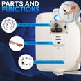 thumbnail image 2 of Altavoz de patio impermeable para exteriores Pyle PDWR445TW, blanco, 2 of 7