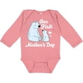 thumbnail image 3 of Inktastic Our First Mothers Day with Polar Bears Boys or Girls Long Sleeve Baby Bodysuit, 3 of 5
