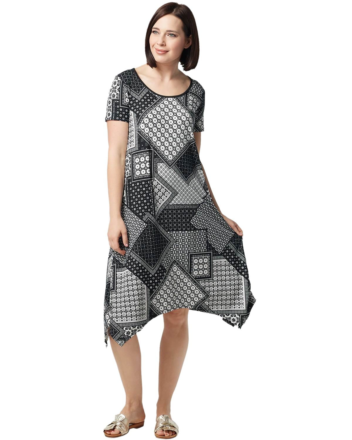 ClimateRight by Cuddl Duds Cuddl Duds Womens Flexwear Handkerchief