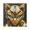 Black, variant on Robot Cat Head Wall Clock Battery Operated Silent Non-Ticking Bedroom Office Kitchen Home School Decor 7.8"(Gold)