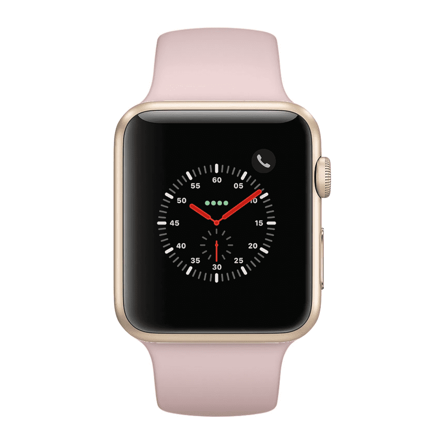 Apple Watch Series 3 42mm Gold Aluminum Pink Sand Sport Band Excellent Condition Restored Apple Watch Series 3 - GPS - Rose Gold Aluminum  main image 3
