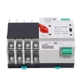 thumbnail image 4 of Transfer Switch, PC Silver High Temperature Resistant Dual Power Automatic Transfer Switch 4P Anti Aging  For Home For Farm 20A,32A,50A,63A,80A,100A, 4 of 8