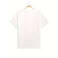 thumbnail image 3 of Red Lips Print T-Shirt, Casual Crew Neck Short Sleeve Top For Spring & Summer, Women's Clothing, 3 of 6