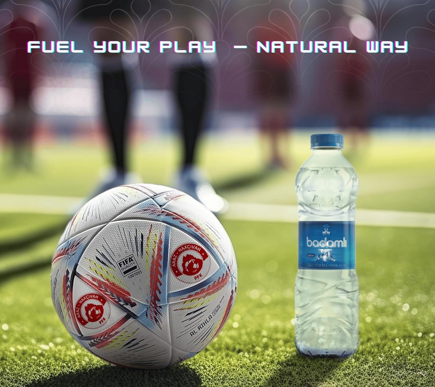 Badamlı Natural Spring Water pH 7.5, 16.9 fl oz (500ml), Daily Hydration, Natural Still Spring Water, Pack of 20