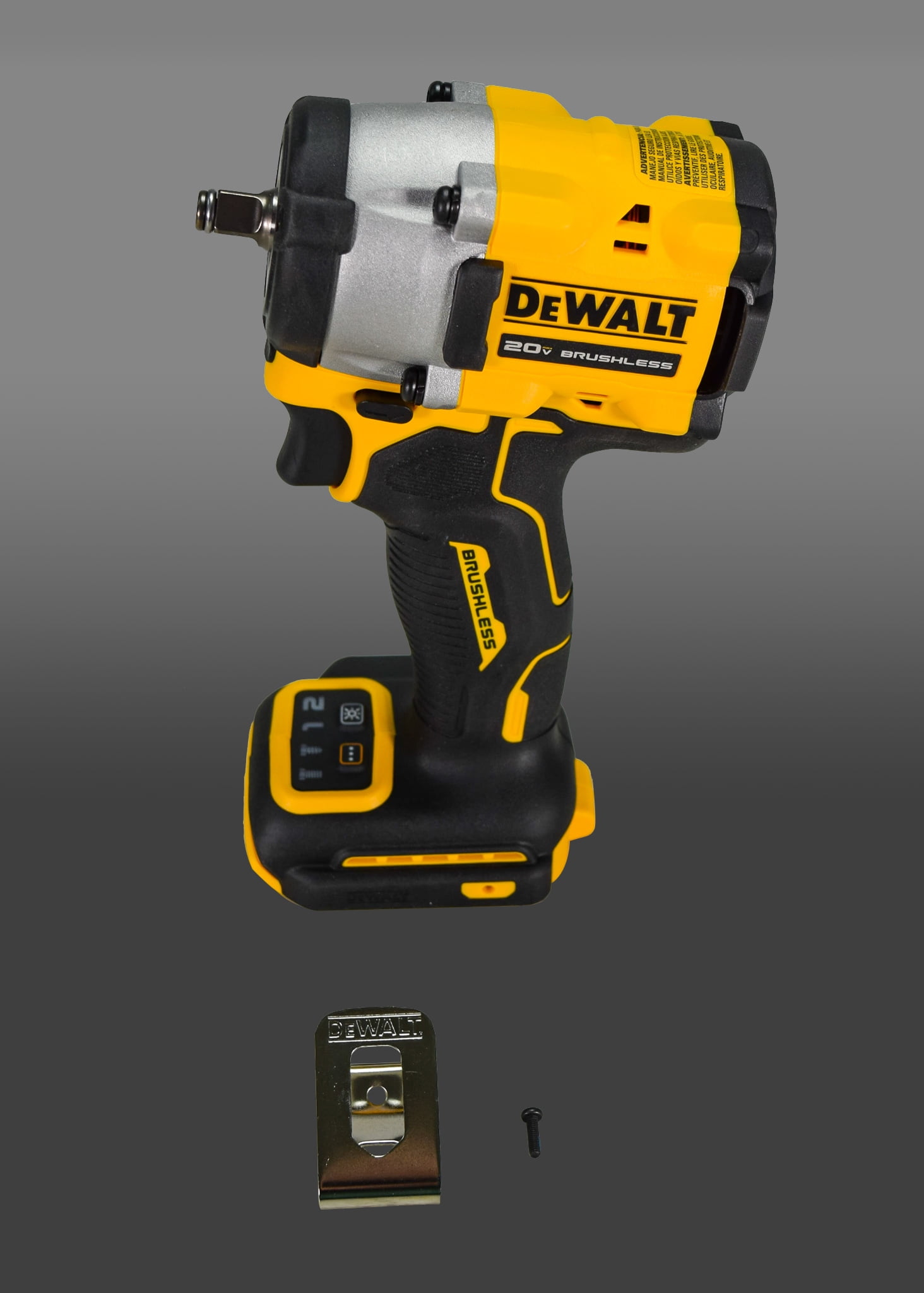 DeWalt 20V MAX ATOMIC in. Cordless Brushless Compact Impact Wrench Tool Only - Walmart.com