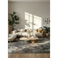 thumbnail image 6 of Rug Branch Contemporary Geometric  Grey Beige Indoor Area Rug - 8x10, 6 of 8