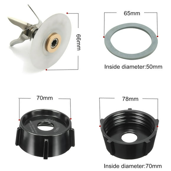 Replacement Parts for Oster Osterizer Blender Cutter Blade Base Bottom Cap Gasket