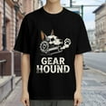 thumbnail image 3 of Gear Hound, Gear Hound Print, T Shirt for Men, Vintage Graphic Tees Men, 23686747,M, 3 of 8
