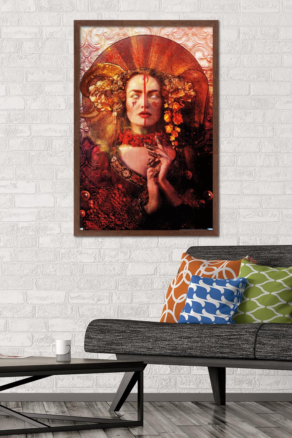 Jena DellaGrottaglia: Cosmic Zodiac - Aries Wall Poster, 22.375" x 34" Framed