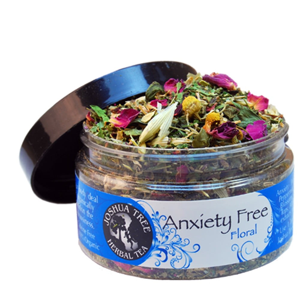 Joshua Tree Anxiety Free Herbal Tea Floral 1oz