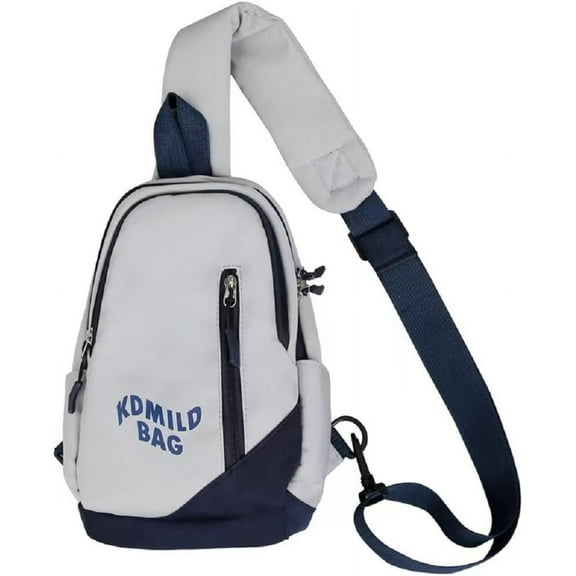 HMSHA Sling Bag for Women Men Retro Crossbody Bag Travel Sports Running Casual Purse Chest Bags (Pink)