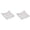 Beige, variant on 2Pcs 19x19x2 Inch Outdoor Cushion Covers Replacement Seat Cushion Cover for Patio Furniture Chair,Water Resistant, Waterproof and Fade-Resistant Outdoor Cushion Cover - For Rattan Chair & Lounge